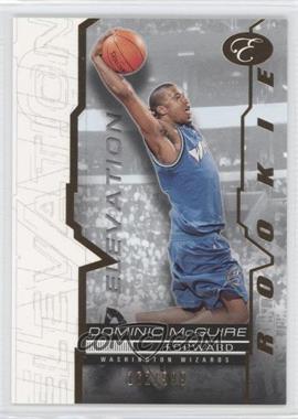 2007-08 Bowman Elevation - [Base] #54 - Dominic McGuire /999