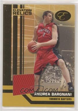 2007-08 Bowman Elevation - Elevation Relics - Gold #ER-AB - Andrea Bargnani /19