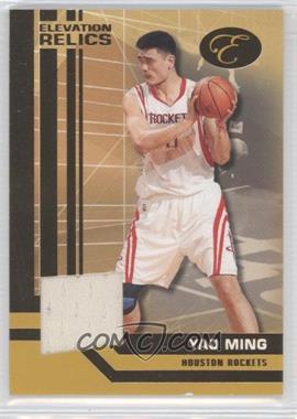 2007-08 Bowman Elevation - Elevation Relics - Gold #ER-YM - Yao Ming /19