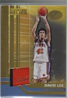 David Lee [Noted] #/19