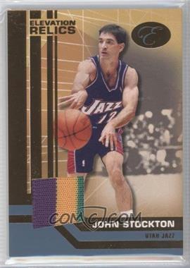 2007-08 Bowman Elevation - Elevation Relics Patch - Blue #ERP-JST - John Stockton /19