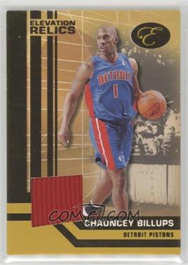 2007-08 Bowman Elevation - Elevation Relics Patch - Gold #ERP-CB1 - Chauncey Billups /3