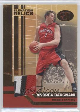 2007-08 Bowman Elevation - Elevation Relics Patch - Red #ERP-AB - Andrea Bargnani /9