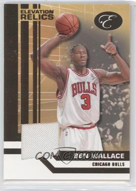 2007-08 Bowman Elevation - Elevation Relics #ER-BW - Ben Wallace /179