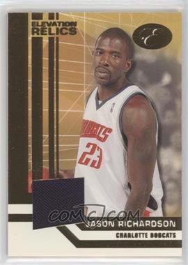 2007-08 Bowman Elevation - Elevation Relics #ER-JR - Jason Richardson /179