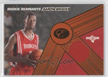 2007-08 Bowman Elevation - Rookie Remnants - Numbered to 29 #RRR-AB - Aaron Brooks /29