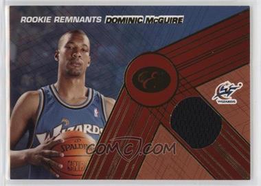 2007-08 Bowman Elevation - Rookie Remnants - Numbered to 69 #RRR-DM - Dominic McGuire /69