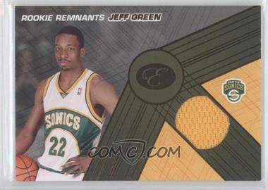 2007-08 Bowman Elevation - Rookie Remnants - Numbered to 99 #RRR-JG - Jeff Green /99