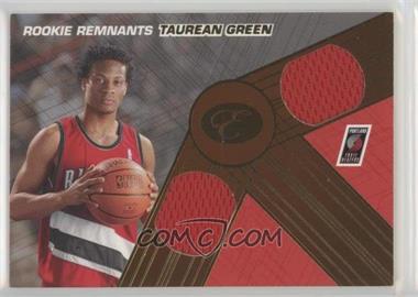 2007-08 Bowman Elevation - Rookie Remnants Dual - Numbered to 19 #RDR-TG - Taurean Green /19