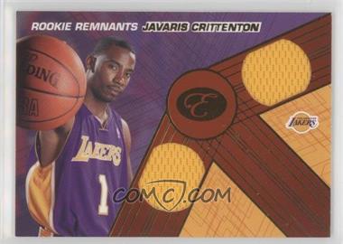 2007-08 Bowman Elevation - Rookie Remnants Dual - Numbered to 29 #RDR-JC - Javaris Crittenton /29