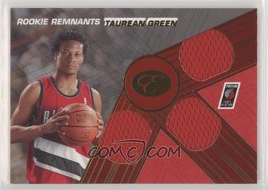 2007-08 Bowman Elevation - Rookie Remnants Triple - Numbered to 29 #RTR-TG - Taurean Green /29