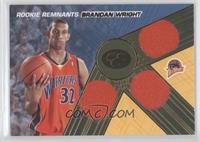 Brandan Wright #/39