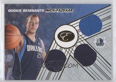 2007-08 Bowman Elevation - Rookie Remnants Triple #RTR-NF - Nick Fazekas /49