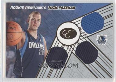 2007-08 Bowman Elevation - Rookie Remnants Triple #RTR-NF - Nick Fazekas /49