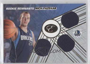 2007-08 Bowman Elevation - Rookie Remnants Triple #RTR-NF - Nick Fazekas /49