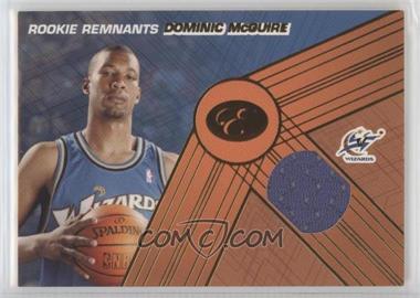 2007-08 Bowman Elevation - Rookie Remnants #RRR-DM - Dominic McGuire /199 [Noted]