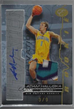 2007-08 Bowman Elevation - Rookie Writings Relics - Blue Patch #RW-AH - Adam Haluska /9 [Noted]