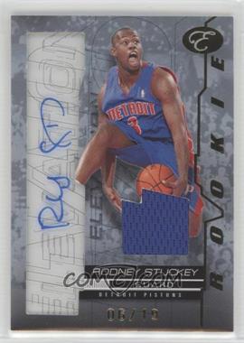 2007-08 Bowman Elevation - Rookie Writings Relics - Blue #RW-RS - Rodney Stuckey /19