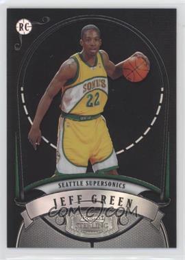 2007-08 Bowman Sterling - [Base] - Black Refractors #JG1 - Jeff Green /199