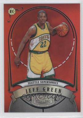 2007-08 Bowman Sterling - [Base] - Red Refractors #JG1 - Jeff Green /50