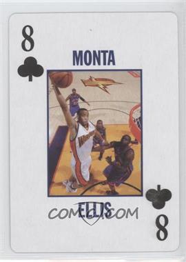 2007-08 Cache Creek Casino Golden State Warriors Playing Cards - [Base] #8C - Monta Ellis