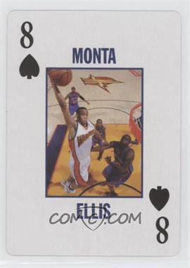 2007-08 Cache Creek Casino Golden State Warriors Playing Cards - [Base] #8S - Monta Ellis