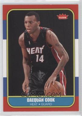 2007-08 Fleer - 1986-87 Retro Rookies - Glossy #86R-139 - Daequan Cook