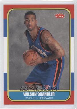 2007-08 Fleer - 1986-87 Retro Rookies #86R-137 - Wilson Chandler