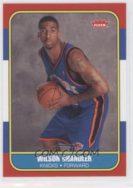 2007-08 Fleer - 1986-87 Retro Rookies #86R-137 - Wilson Chandler