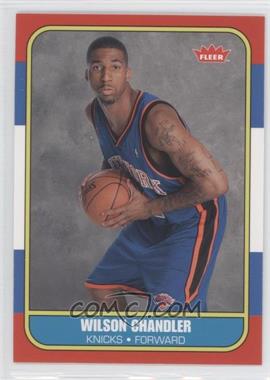 2007-08 Fleer - 1986-87 Retro Rookies #86R-137 - Wilson Chandler