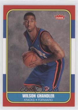 2007-08 Fleer - 1986-87 Retro Rookies #86R-137 - Wilson Chandler