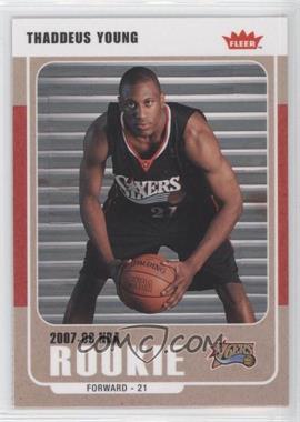 2007-08 Fleer - [Base] - Glossy #234 - Thaddeus Young