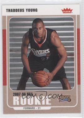 2007-08 Fleer - [Base] - Glossy #234 - Thaddeus Young