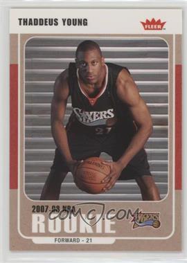 2007-08 Fleer - [Base] - Glossy #234 - Thaddeus Young