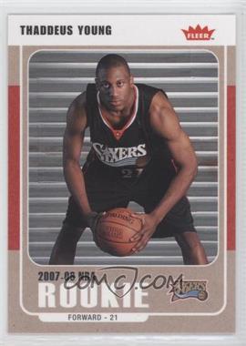 2007-08 Fleer - [Base] - Glossy #234 - Thaddeus Young