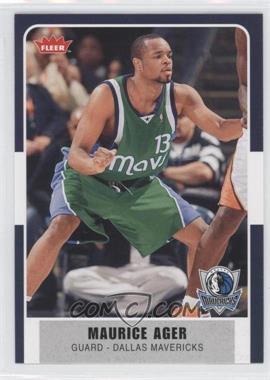 2007-08 Fleer - [Base] #194 - Maurice Ager