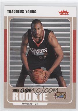 2007-08 Fleer - [Base] #234 - Thaddeus Young