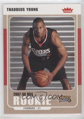 2007-08 Fleer - [Base] #234 - Thaddeus Young