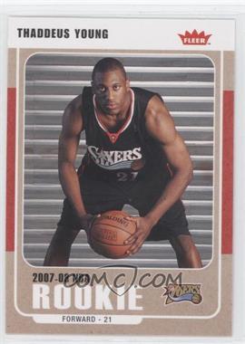 2007-08 Fleer - [Base] #234 - Thaddeus Young