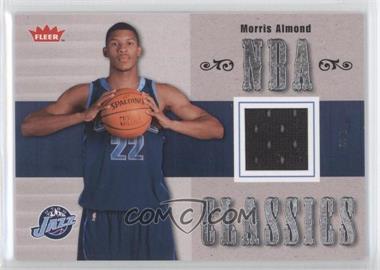 2007-08 Fleer - NBA Classics Memorabilia #TT-MA - Morris Almond