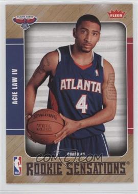 2007-08 Fleer - Rookie Sensations - Glossy #RS-11 - Acie Law