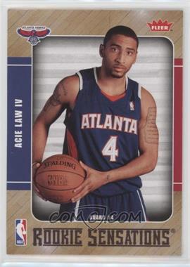 2007-08 Fleer - Rookie Sensations - Glossy #RS-11 - Acie Law