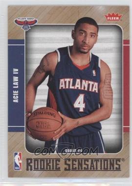 2007-08 Fleer - Rookie Sensations #RS-11 - Acie Law