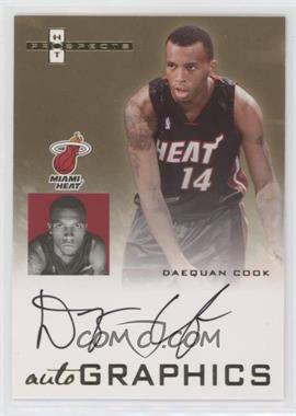 2007-08 Fleer Hot Prospects - Autographics #AU-DC - Daequan Cook