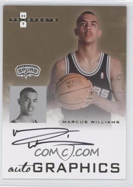 2007-08 Fleer Hot Prospects - Autographics #AU-MW.1 - Marcus Williams