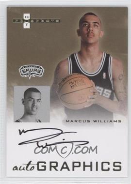 2007-08 Fleer Hot Prospects - Autographics #AU-MW.1 - Marcus Williams