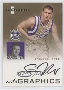 2007-08 Fleer Hot Prospects - Autographics #AU-SH - Spencer Hawes