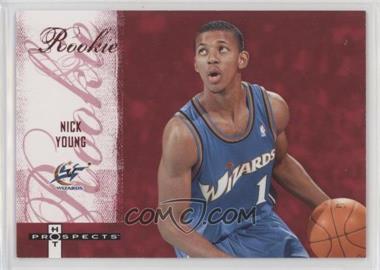 2007-08 Fleer Hot Prospects - [Base] - Red #82 - Rookie - Nick Young /25