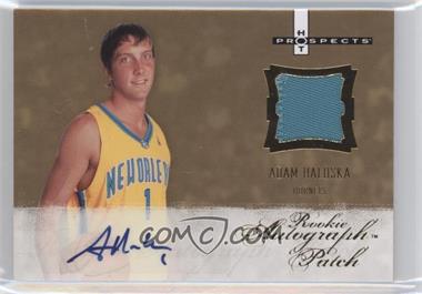 2007-08 Fleer Hot Prospects - [Base] #113 - Rookie Autograph Patch - Adam Haluska /599