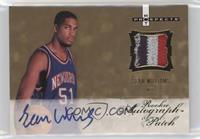 Rookie Autograph Patch - Sean Williams #/399